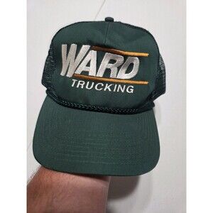 Vintage Ward Trucking Hat WearGuard Mesh Trucker Cap Green Snapback Pennsylvania